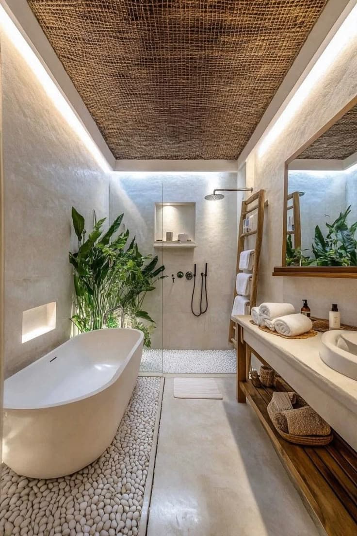 Loveroom Cocon des Îles à Salon-de-Provence : bain zen et ambiance bateau